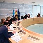 Rueda sitúa a sus conselleiros en puestos destacados de las listas del PP para las elecciones gallegas