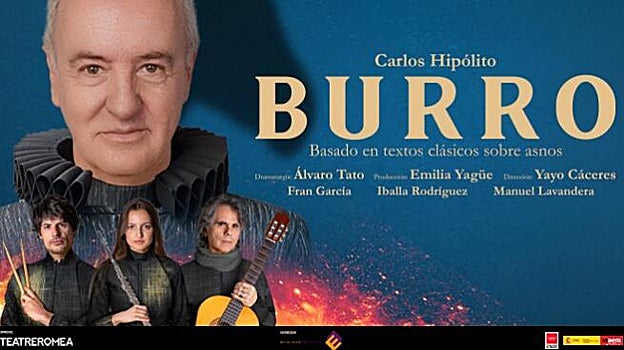 Burro en el Teatro Reina Victoria