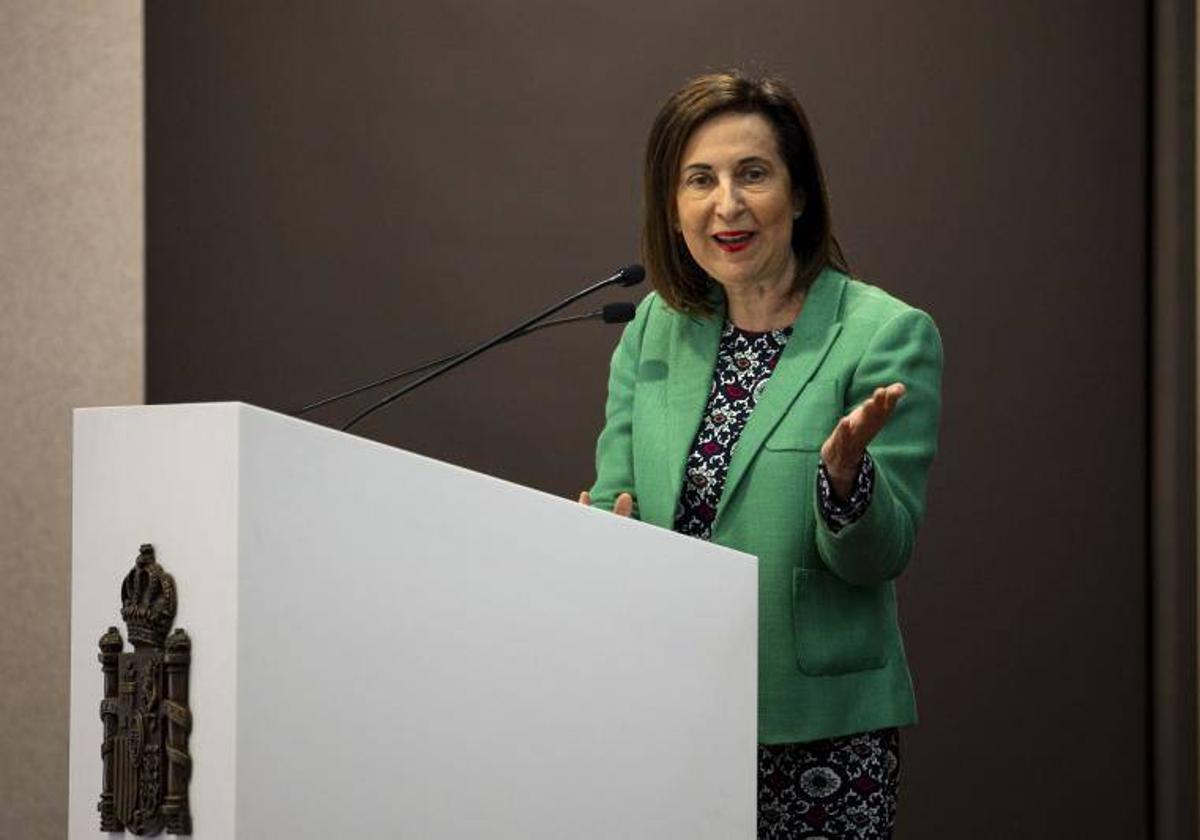 La ministra de Defensa, Margarita Robles