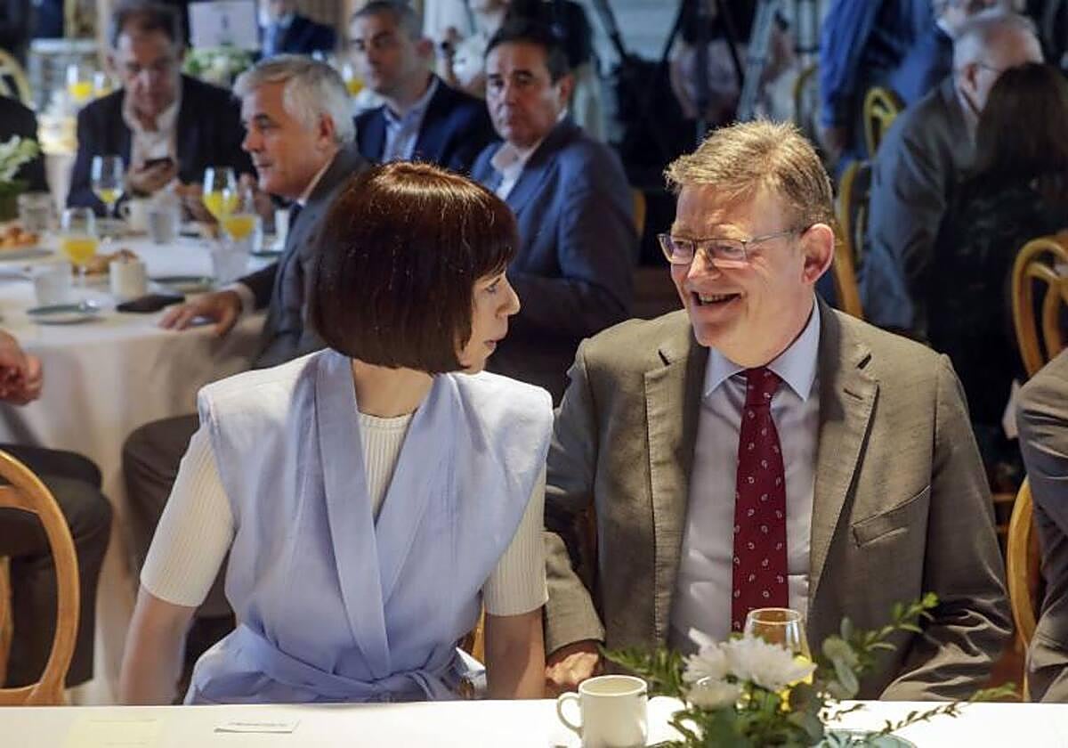 Imagen de archivo de Diana Morant y Ximo Puig