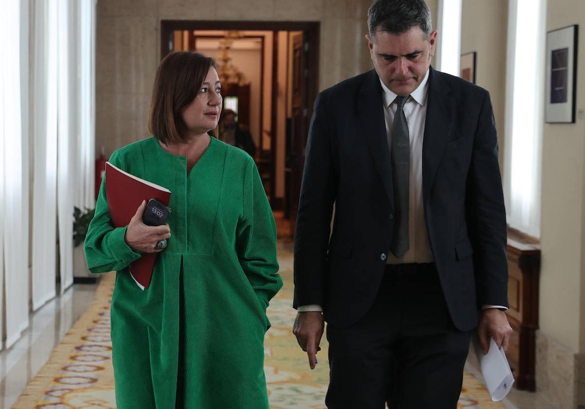 Francina Armengol, presidenta del Congreso