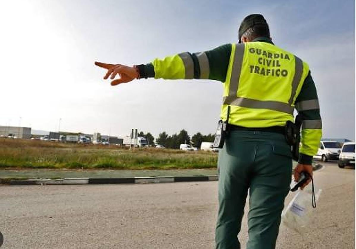 Un guardia civil de Tráfico en una imagen de archivo