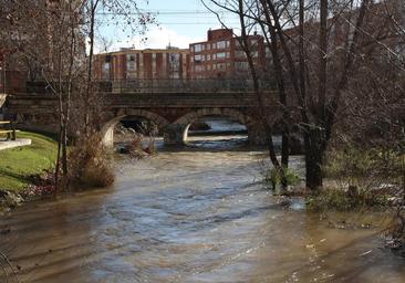 Remite el temporal, pero se mantienen las alertas rojas por las crecidas del Eresma, en Segovia, y el Duratón, en Sepúlveda