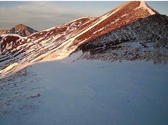 El puerto leonés de San Isidro ha registrado este sábado mínimas de -8,8 grados