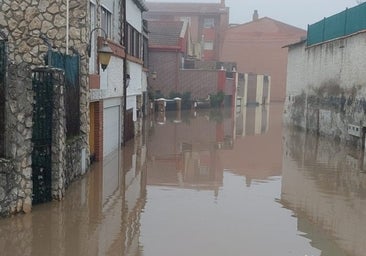Inundaciones y desbordamientos tras el paso de la borrasca 'Juan' por Castilla y León