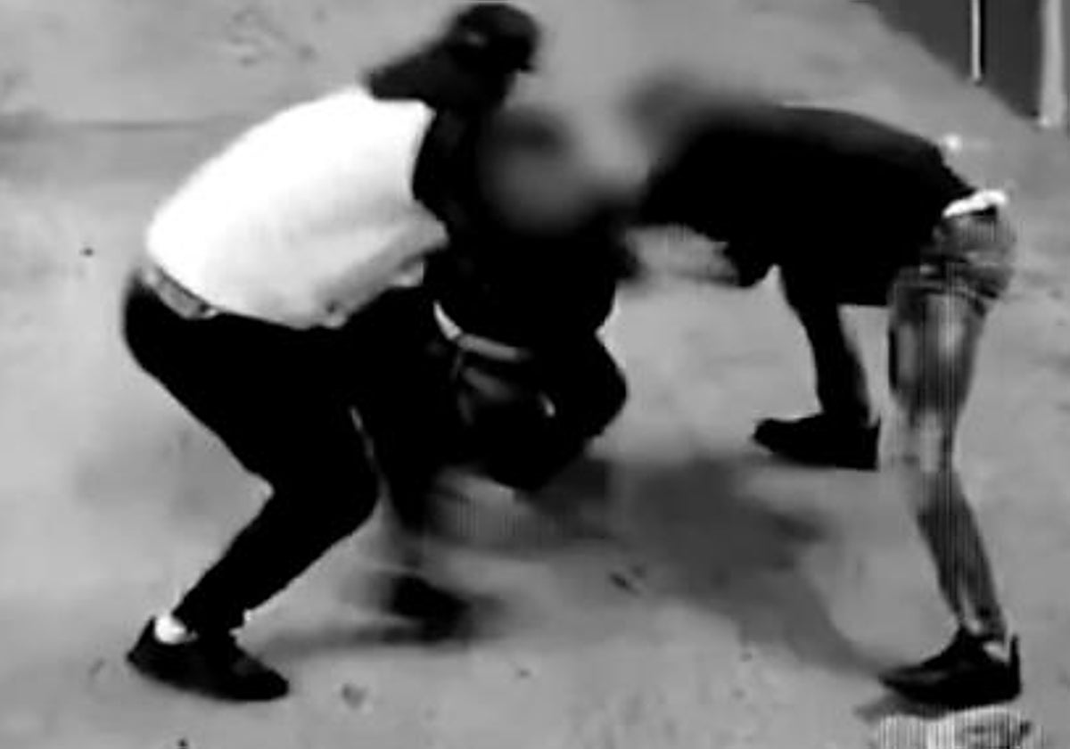 Imagen de una banda del Rolex en plena acción