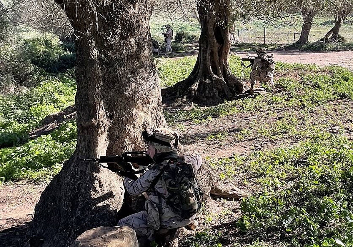 Militares ucranianos entrenados en España