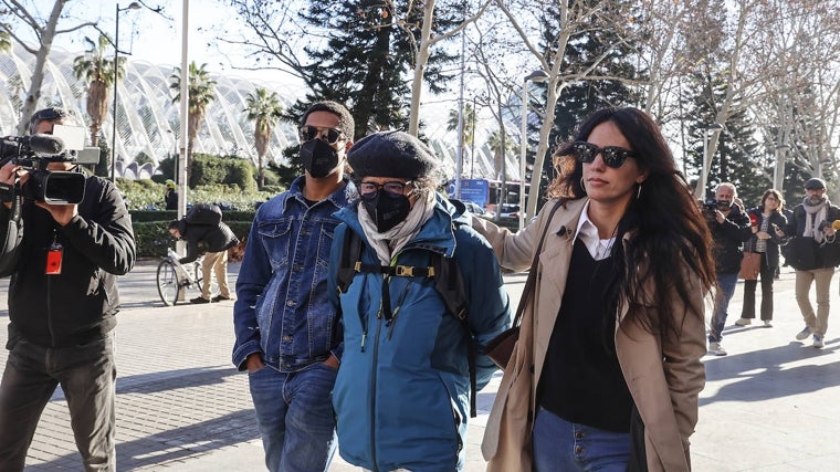 Imagen de Luis Ramírez Icardi, este martes, en la Ciudad de la Justicia de Valencia