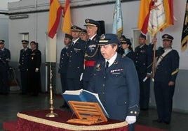 La coronel Rosa María López, primera mujer jefa de la Maestranza Aérea de Sevilla