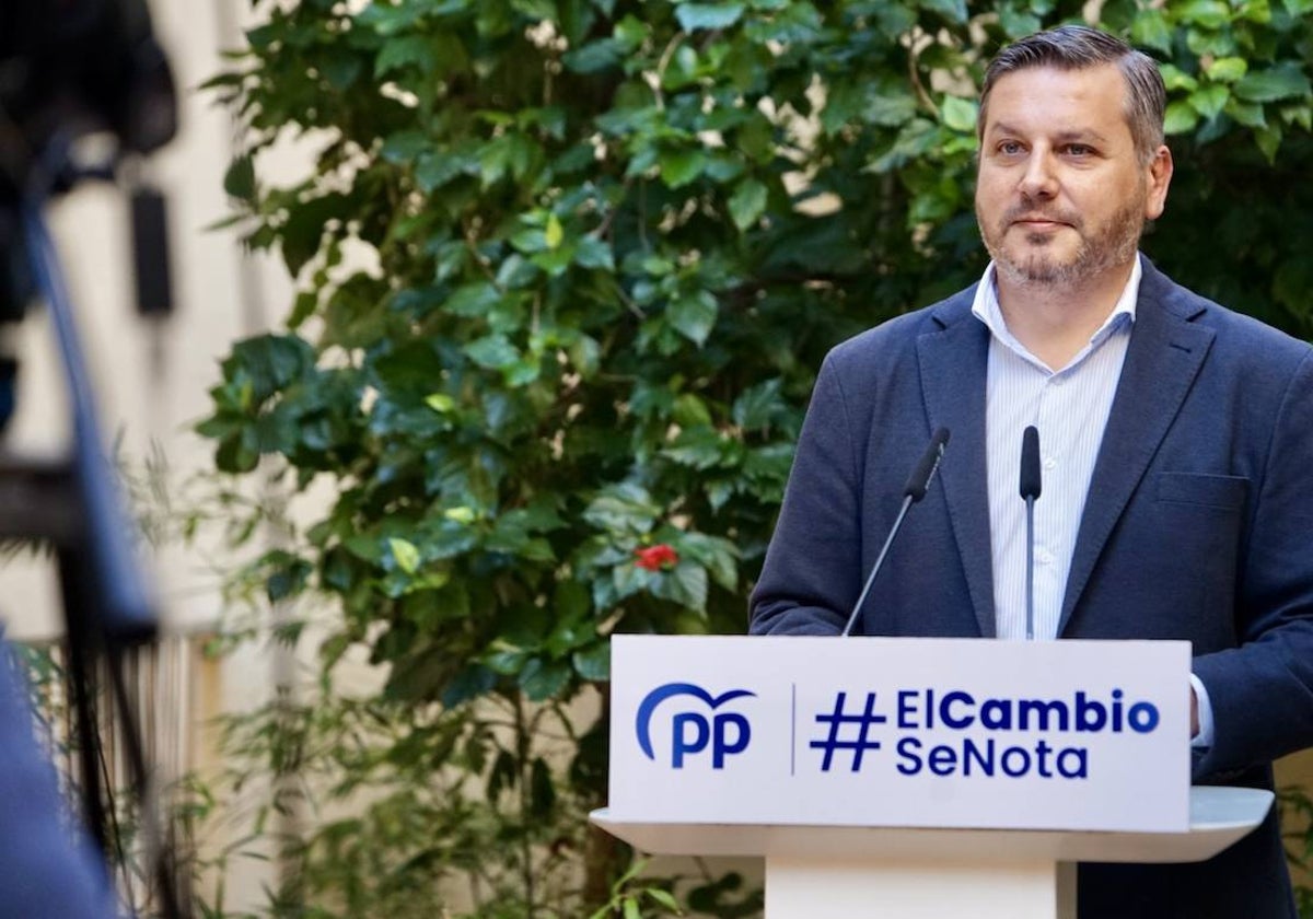 El vicesecretario de Organización del PP, Alejandro Romero