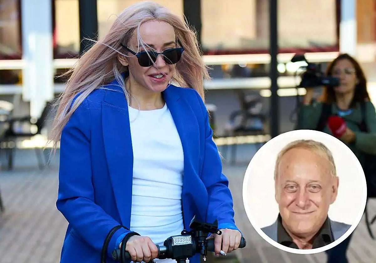 La exmujer de Josep Maria Mainat, Angela Dobrowolski, y el productor