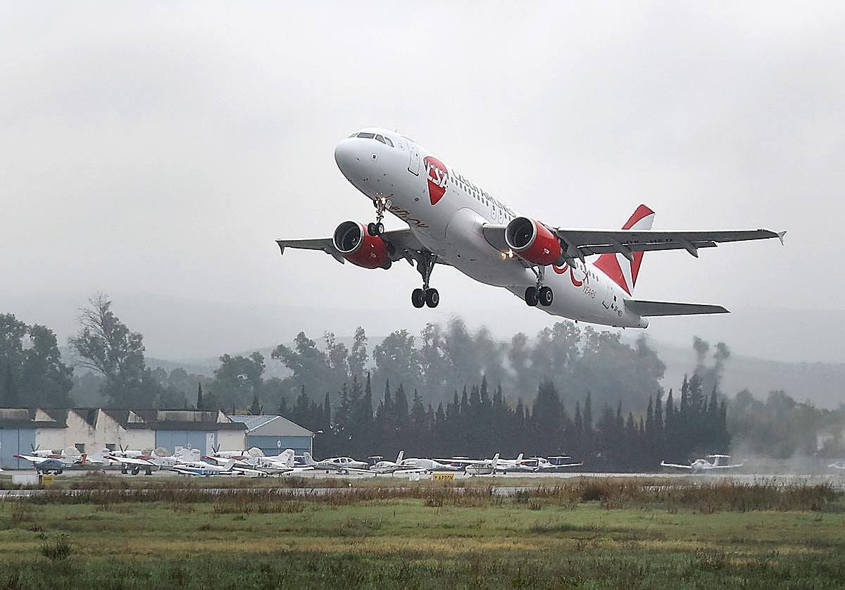 Vuelo chárter comercial que operó en diciembre desde el aeropuerto de Córdoba