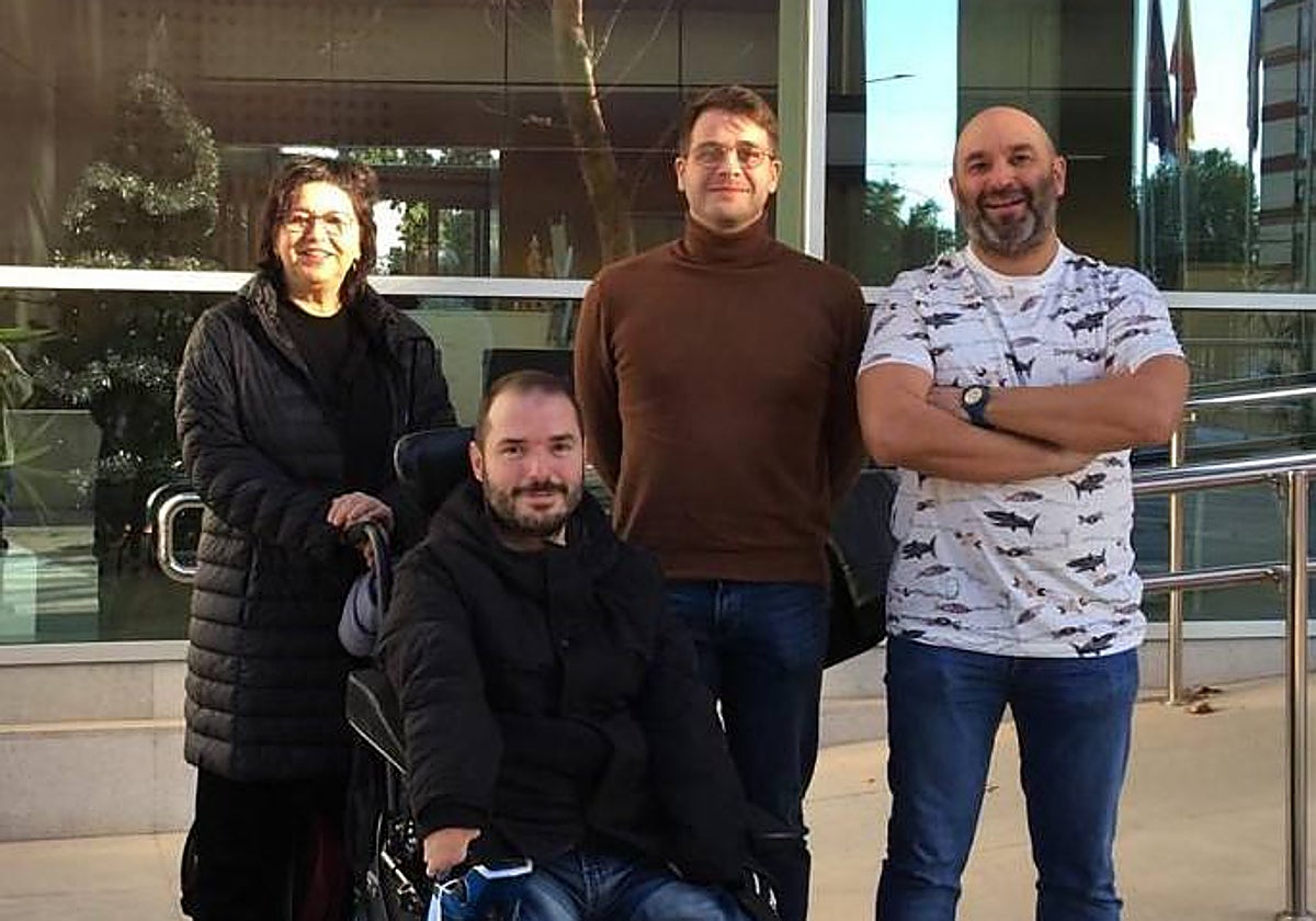 Imagen de los investigadores de la UV que participan en el proyecto BERTHA