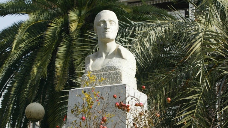 Estatua dedicada a Mateo Inurria