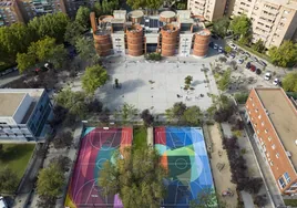 Madrid, finalista en los Oscar del arte urbano: dos murales colaborativos de Boa Mistura colorean Puente Vallecas y Barajas