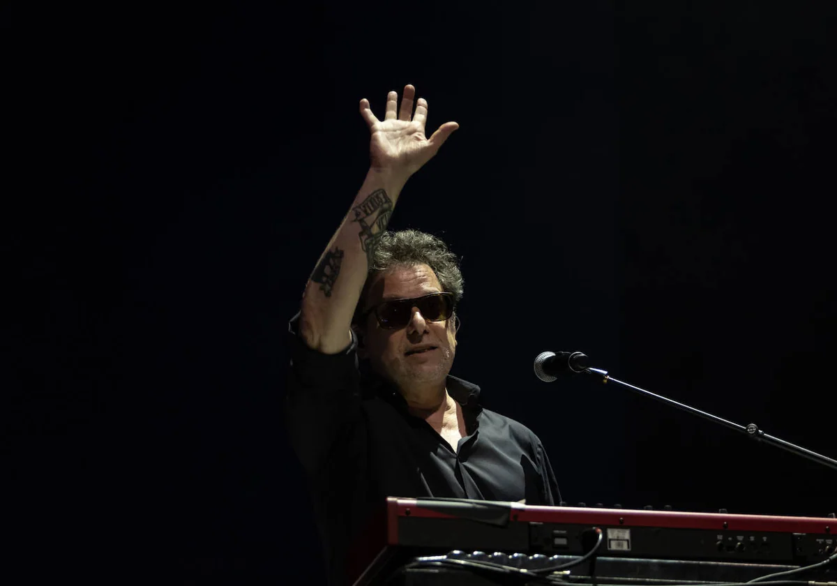 Andrés Calamaro, en un concierto el pasado junio en Sevilla