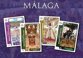 Málaga ya tiene sus 'Holy Cards', la colección de cromos de Semana Santa