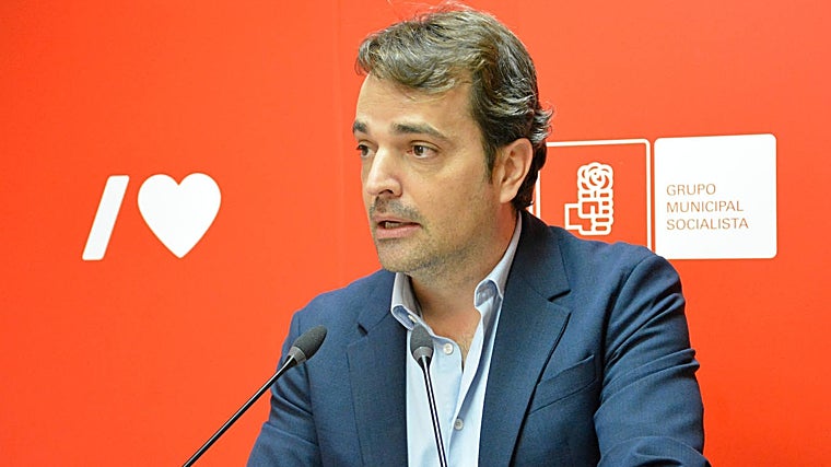 El concejal del PSOE de Toledo, Paglo García Martín