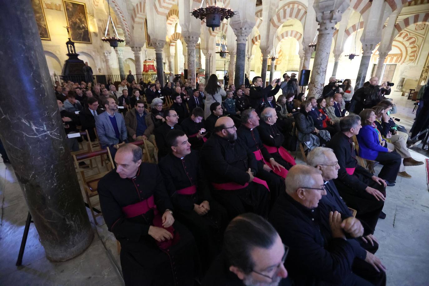 Fotos: el inicio de la restauración de la maqsura de la Mezquita-Catedral de Córdoba