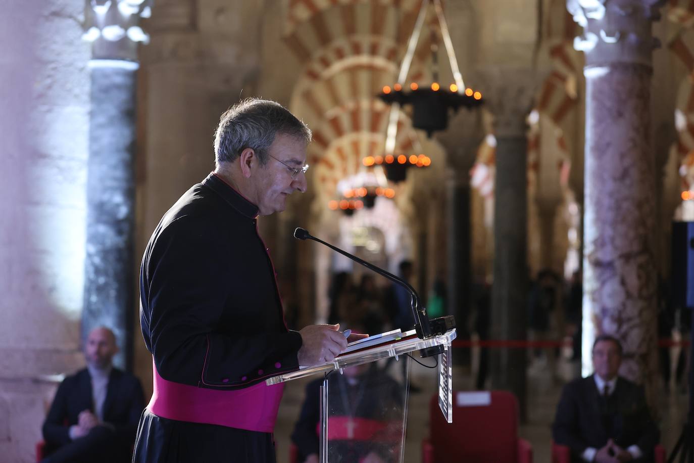 Fotos: el inicio de la restauración de la maqsura de la Mezquita-Catedral de Córdoba