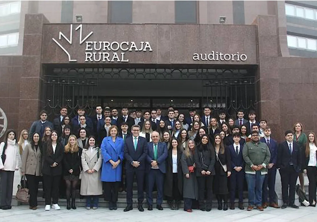 Un total de 81 estudiantes universitarios comienzan sus prácticas en Eurocaja Rural