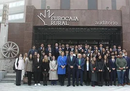 Un total de 81 estudiantes universitarios comienzan sus prácticas en Eurocaja Rural