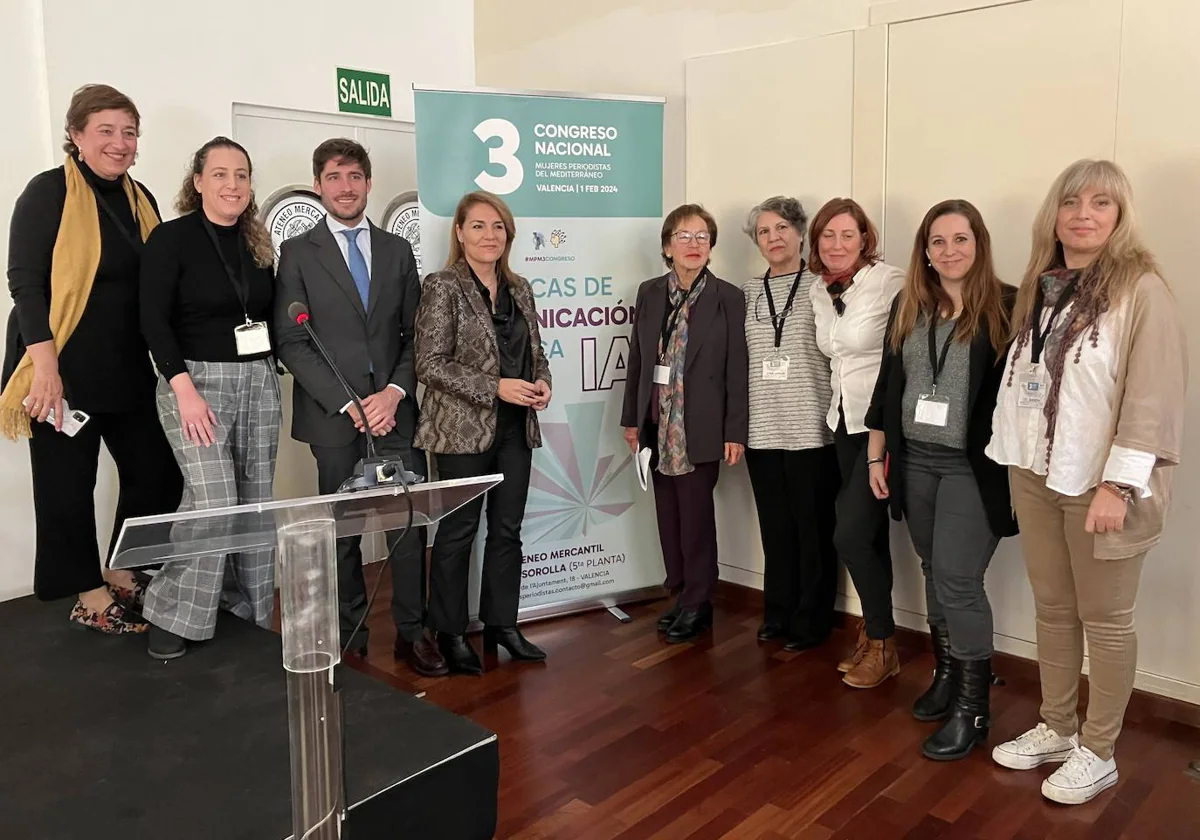 Imagen de la inauguración del III Congreso Nacional de Mujeres Periodistas del Mediterráneo