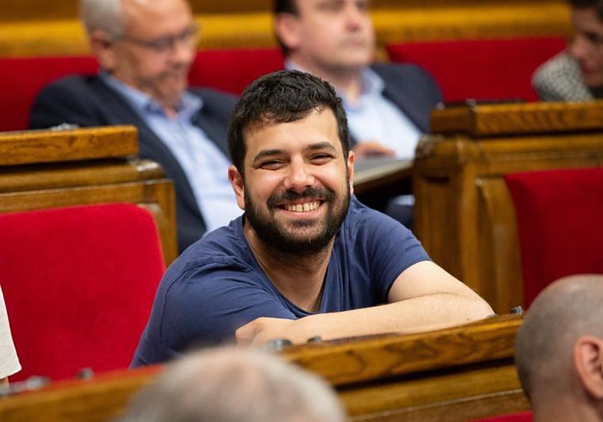 Ruben Wagensberg, en el Parlament