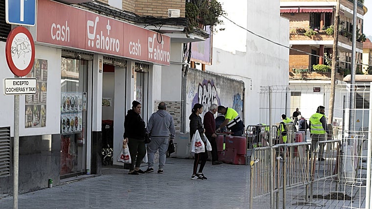 Supermercado en la avenida de Trassierra