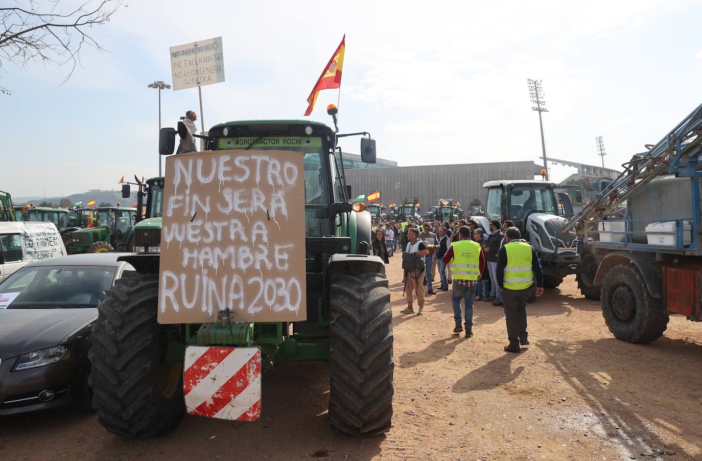 Fotos: la potente tractorada del campo en la ciudad de Córdoba