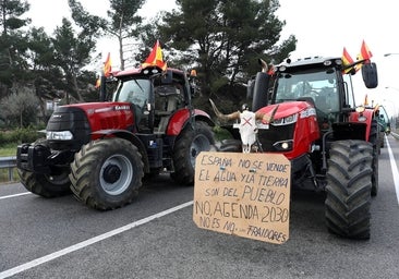 Las tractoradas provocan atascos en Toledo