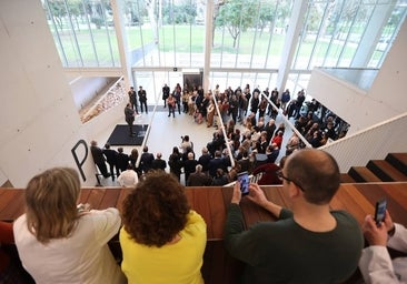 La inauguración de la imponente Biblioteca Grupo Cántico de Córdoba, en imágenes