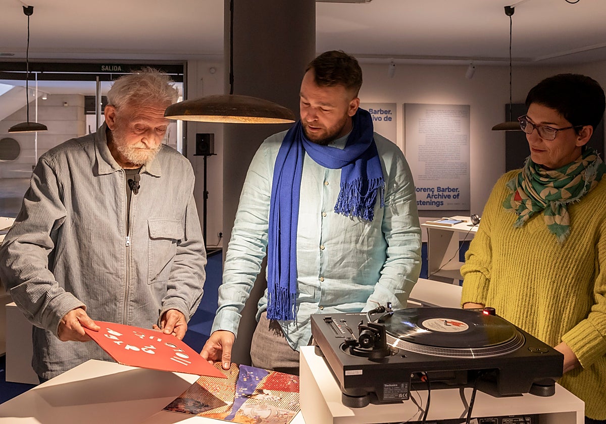Imagen tomada en la muestra del IVAM 'Llorenç Barber. Archivo de escuchas'