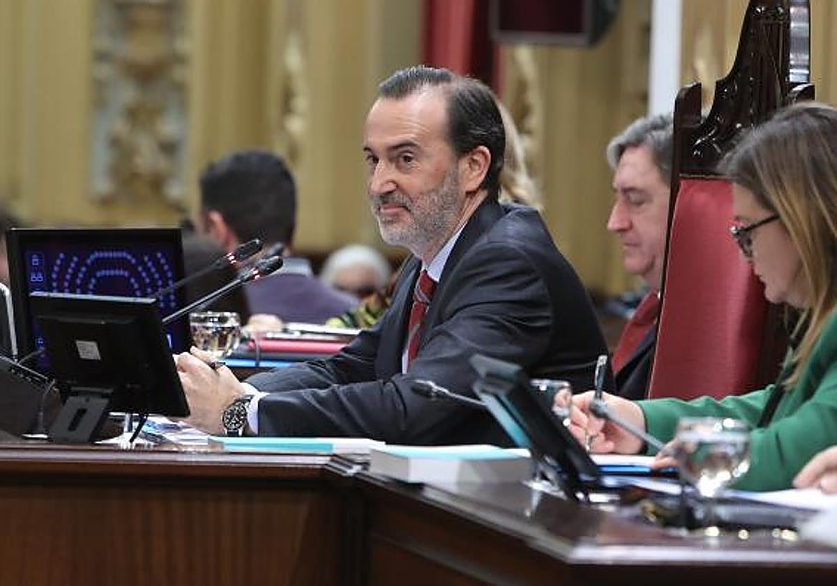 El presidente del Parlamento balear, Gabriel Le Senne