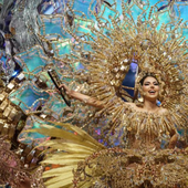 Santa Cruz de Tenerife corona a su Reina del Carnaval: Corina Mrazek