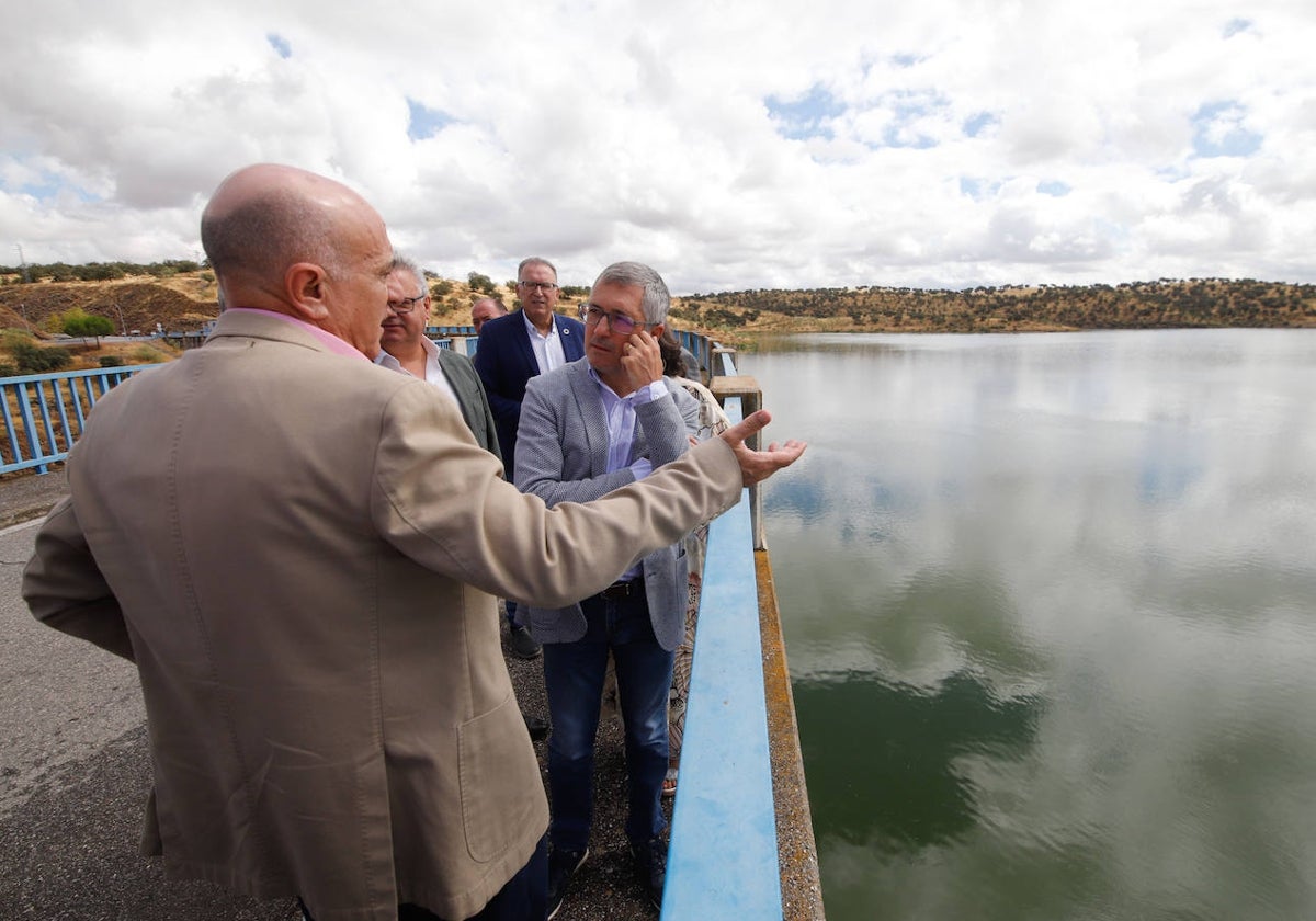 Embalse de La Colada, en el término municipal de El Viso