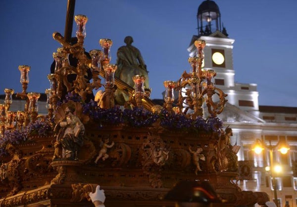 Las procesiones madrileñas cambian de recorrido esta Semana Santa para convertir la Puerta del Sol en su epicentro