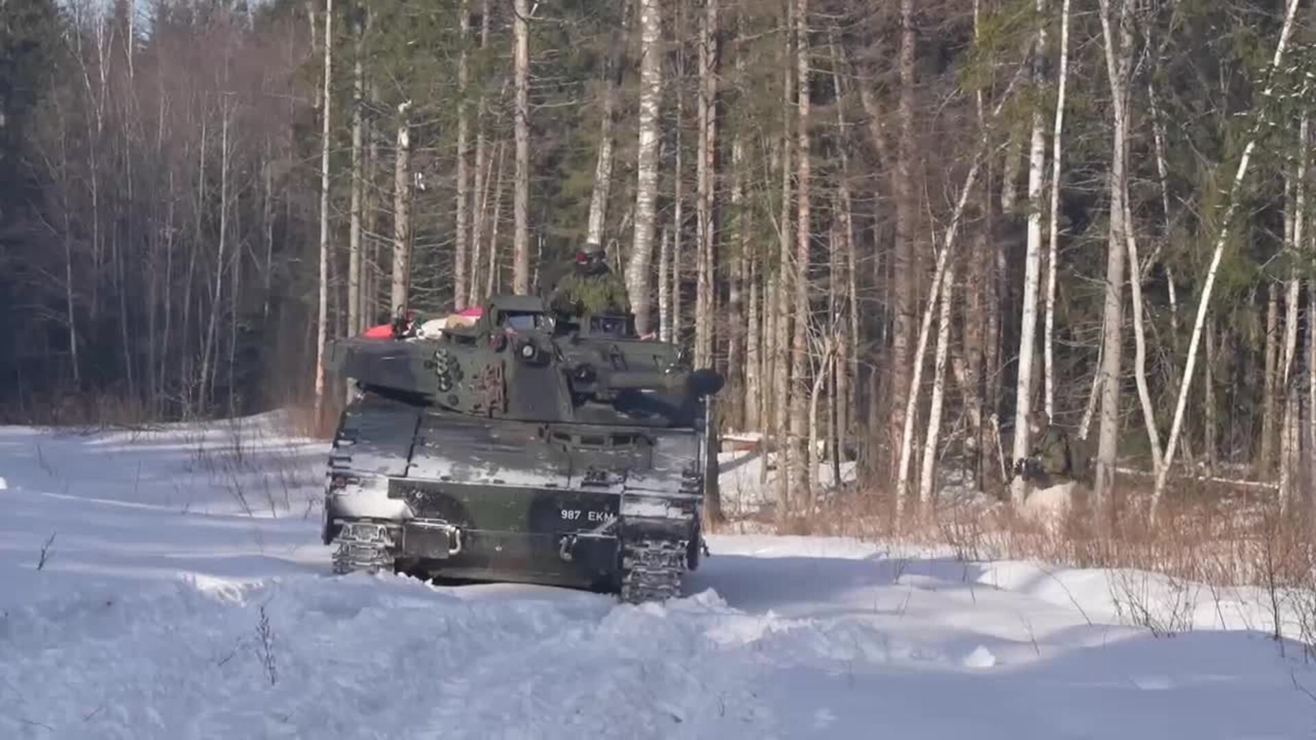 La OTAN realiza maniobras en Estonia para mejorar sus preparación en el flanco oriental