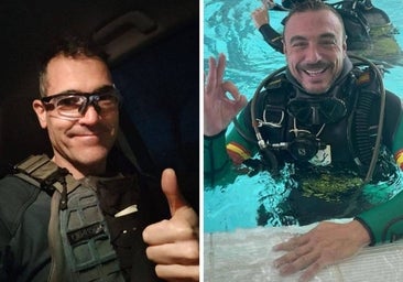 David y Miguel Ángel, los dos guardias civiles muertos por los narcos en Barbate que dejan tres huérfanos