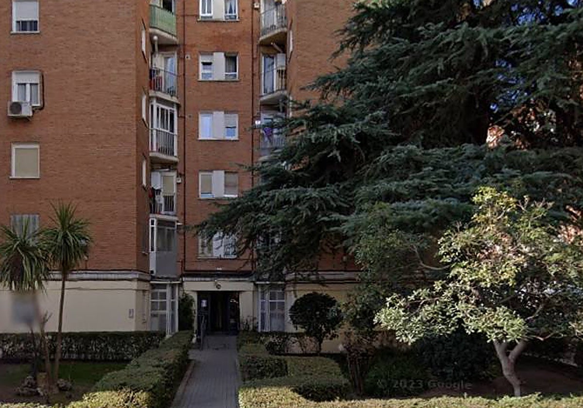 El número 56 de la calle de Ocaña, en Aluche