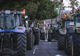 Los agricultores de Málaga convocan movilizaciones el 14 de febrero: estas son las carreteras que sufrirán cortes