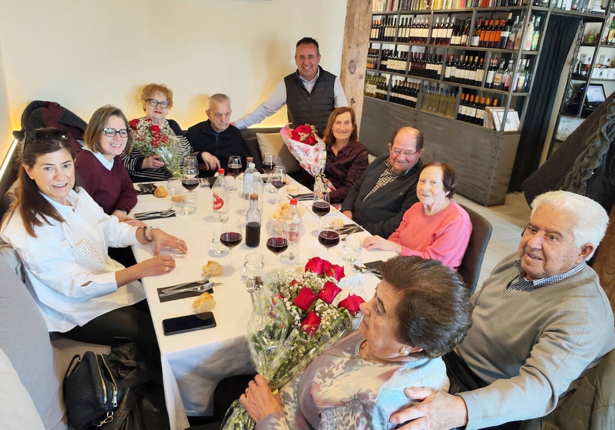 Matrimonios homenajeados por el Servicio de Ayuda a Domicilio, en Valladolid