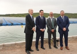 Inaugurada en Úbeda la mayor planta fotovoltaica flotante para autoconsumo de Andalucía