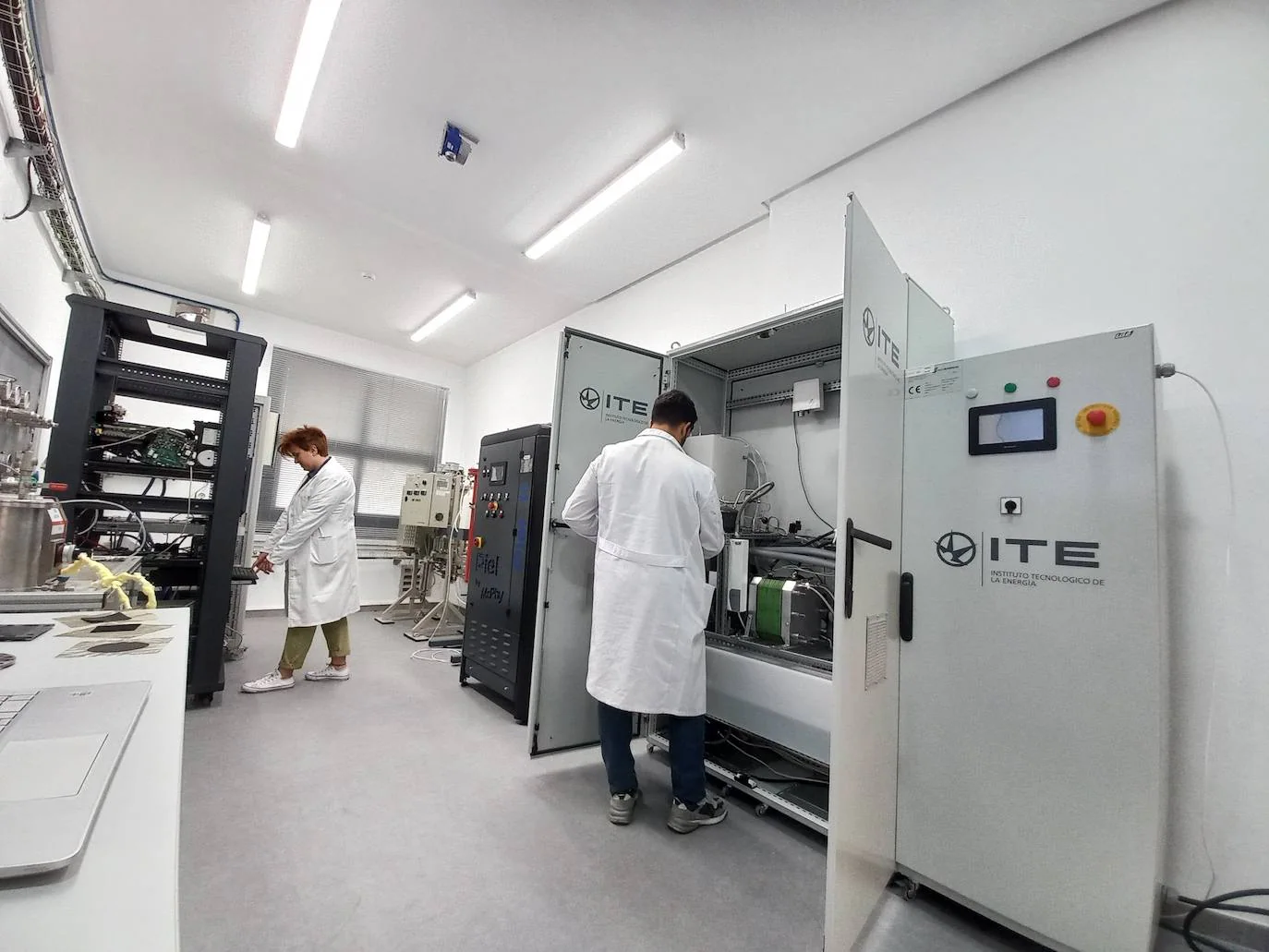 Imagen de un laboratorio del Instituto Tecnológico de la Energía (ITE)