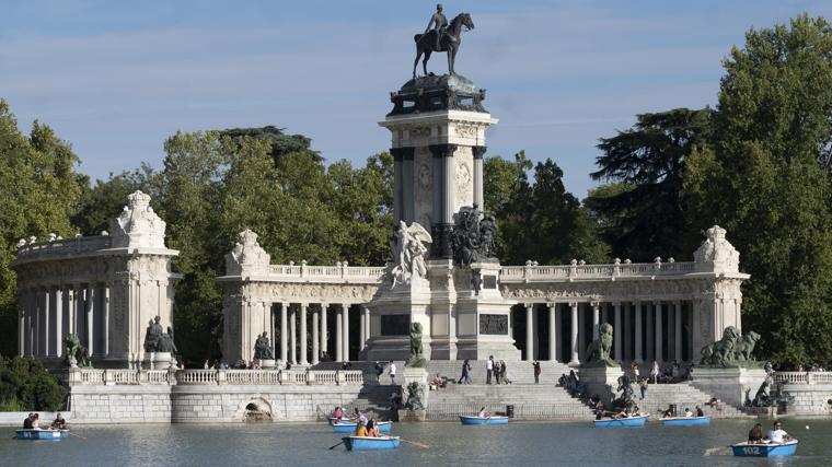 Monumento a Alfonso XIII en el parque del Buen Retiro