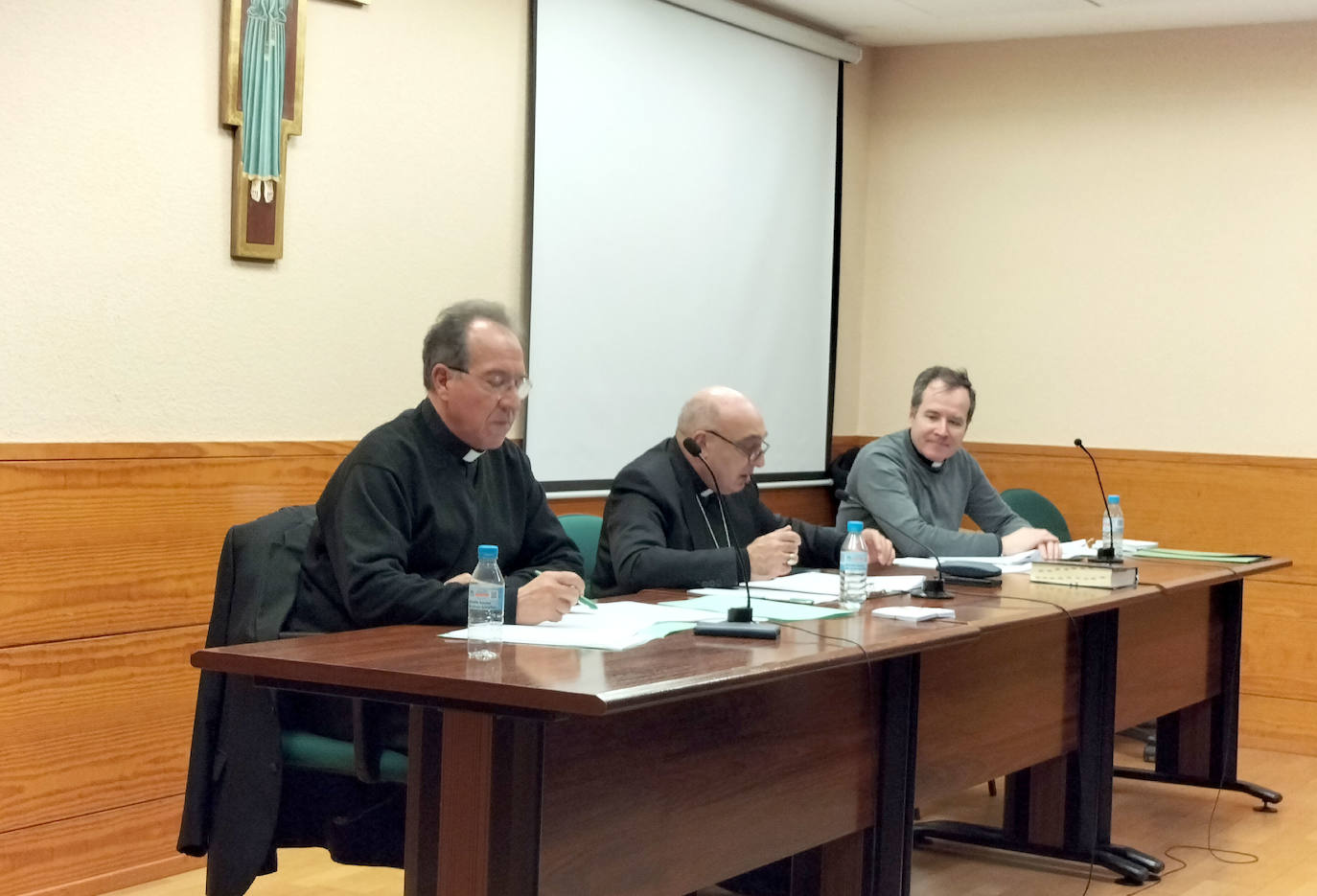 Imagen de monseñor Enrique Benavent durante el primer Pleno del Consejo Diocesano de Pastoral