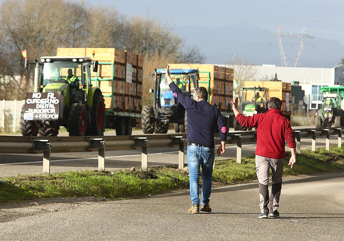 Tractorada este jueves en El Bierzo