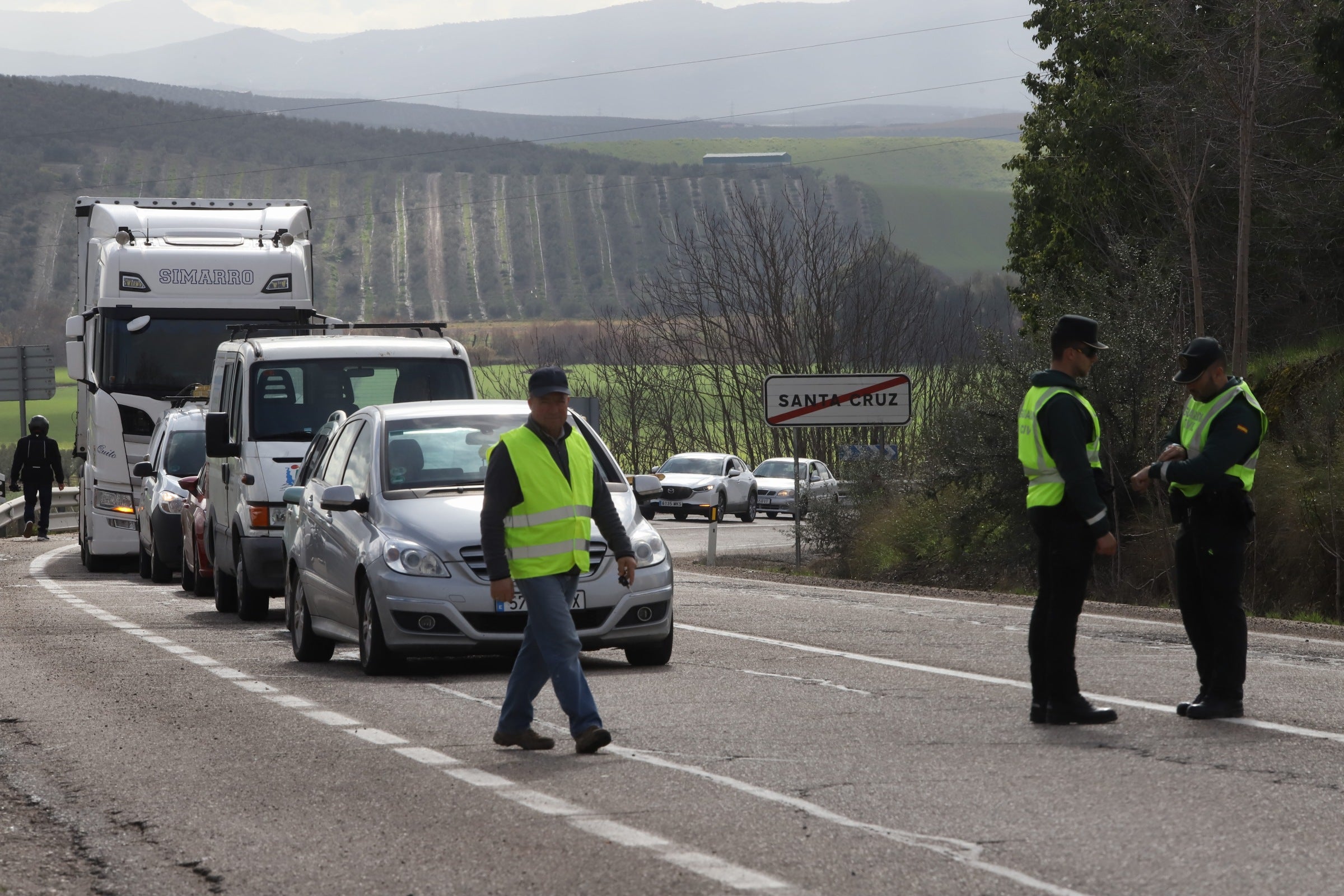 Fotos: las tractoradas colapsan varias carreteras de Córdoba