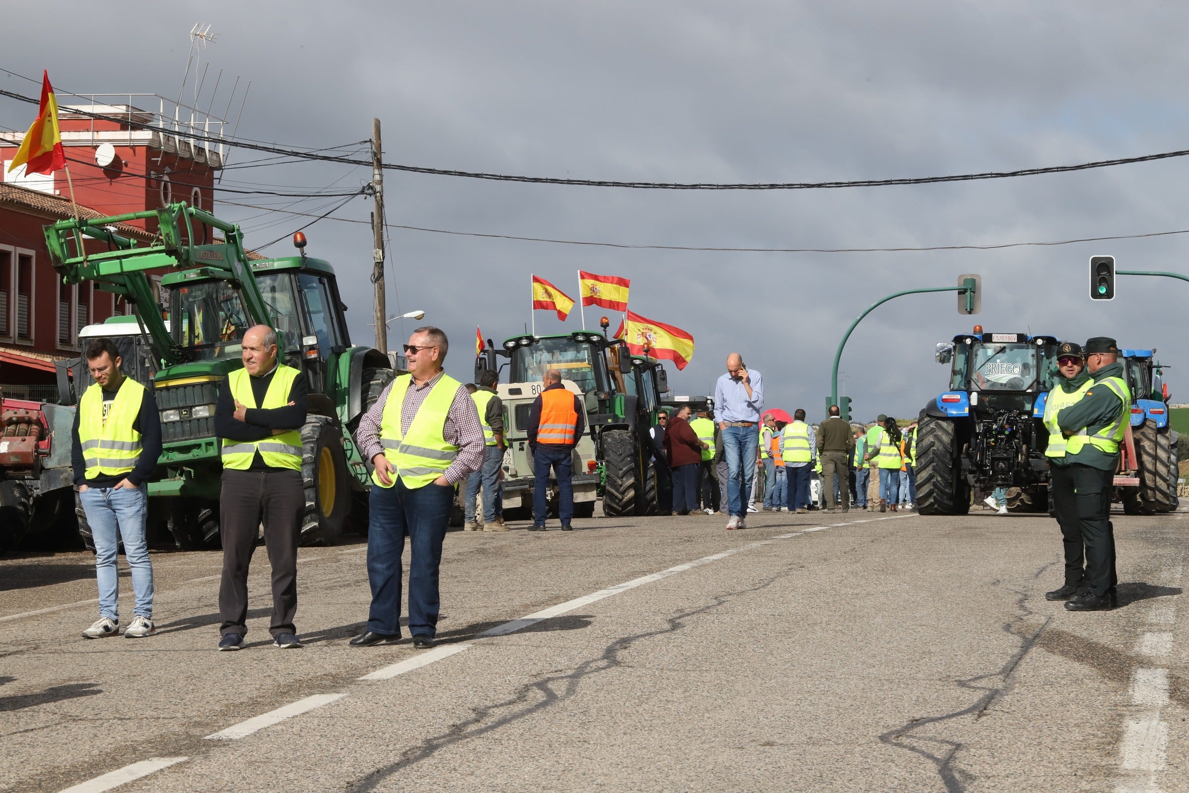 Fotos: las tractoradas colapsan varias carreteras de Córdoba