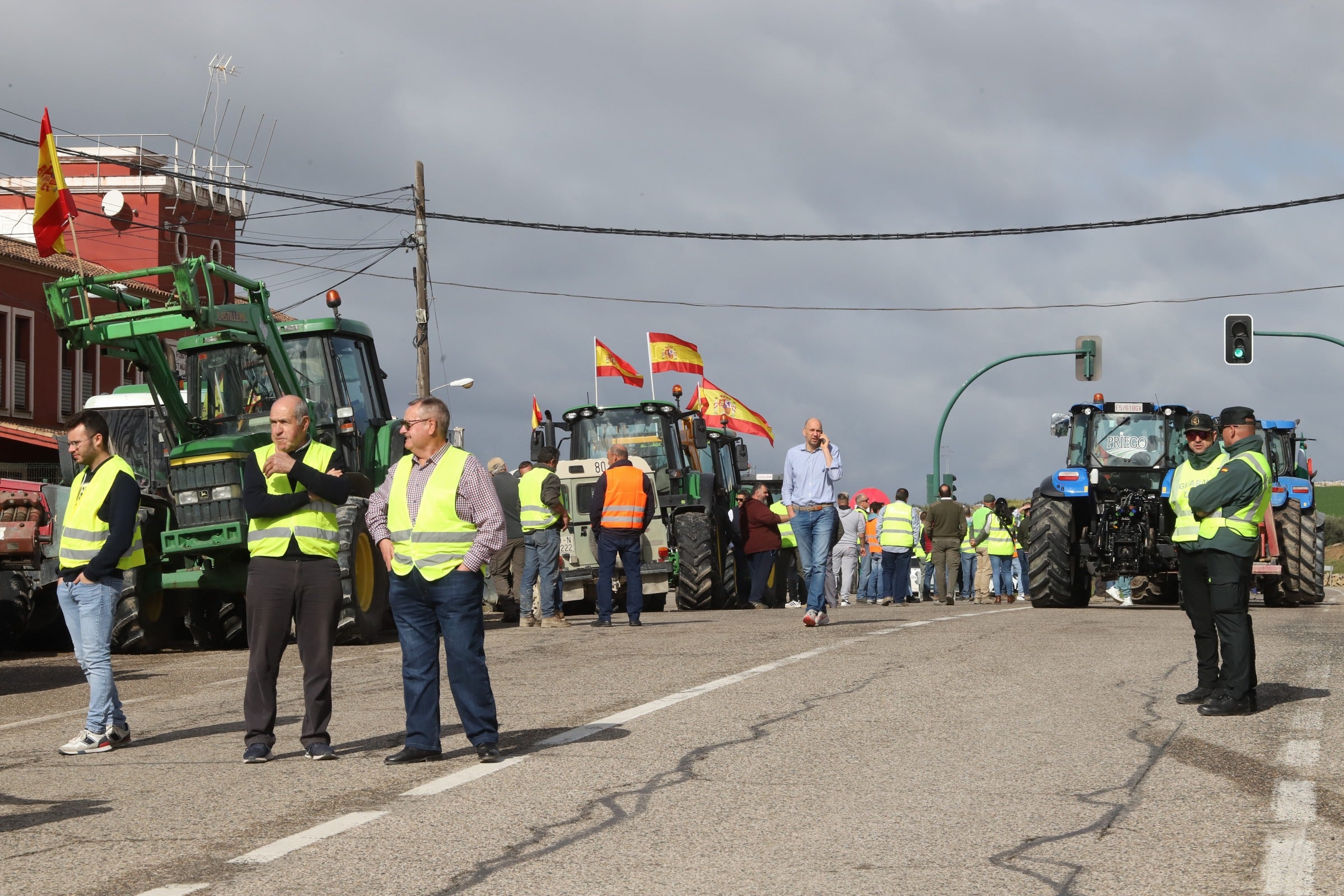 Fotos: las tractoradas colapsan varias carreteras de Córdoba